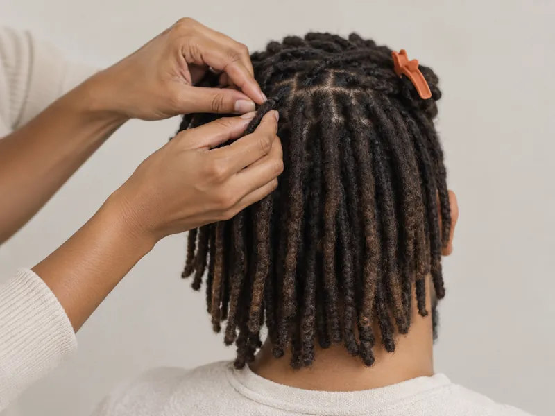 Entretien des racines de locks